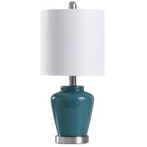 Lane Table Lamp - Aqua 
