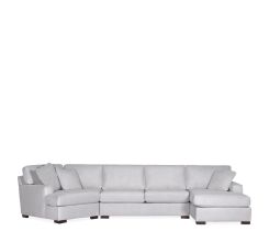 Bedford 3 PC Sectional RHF Chaise, Armless Loveseat, LHF Cuddler