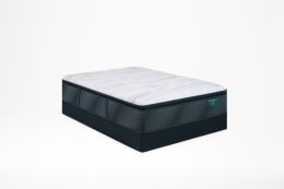 Cypress Bay Plush Pillowtop Full Mattress & Low Profile Foundation Set
