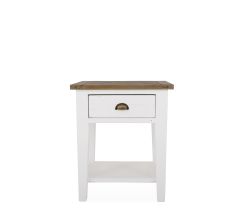 Norwood Chairside Table - Driftwood Natural