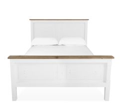 Norwood Queen Bed - Driftwood Natural & Limestone