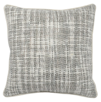 Channel Gray/Ivory Pillow