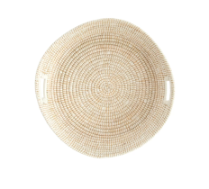 Hand-Woven Grass Basket 