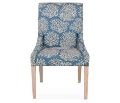 Serrano Scoop Arm Chair - Blue