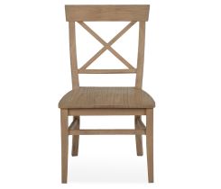 Sudbey X Back Side Chair - Salvaged Natural