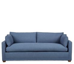 Sylvie 88" Bench Cushion Sofa - Blue