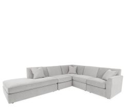 Versa 5 Piece Sectional - RAF Chair, (2) Armless Chairs, Corner, Right-Back Loveseat