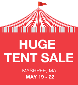 Mashpee Tent Sale May 19-22